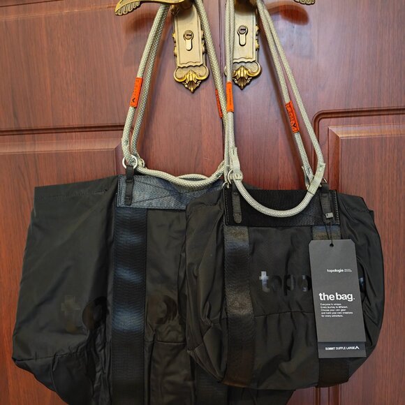 Pre-owned Topologie Sports Bag Large Capacity Gym Duffle Travel Tote - Picture 2 of 7